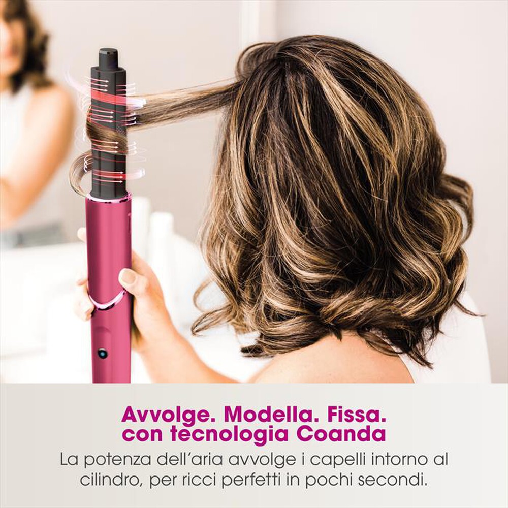 "SHARK - Styler e asciugacapelli FLEXSTYLE LIM ED HD440BPEU-Pink Malibù"