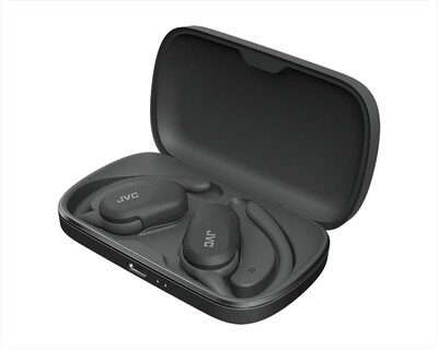 JVC - Auricolari Wireless Open Ear Nearphones HA-NP40T-Nero