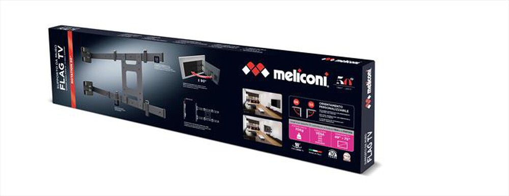 "MELICONI - FLAG TV-COLORE NERO"