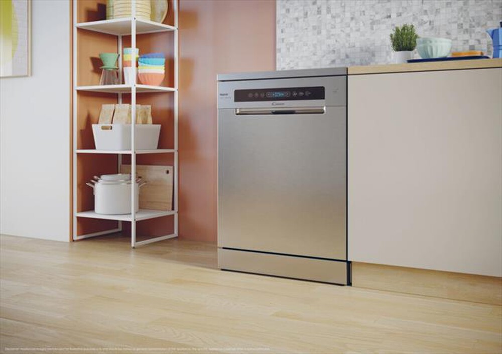 "CANDY - Lavastoviglie CF 3C7F0X Classe C 13 coperti-Stainless steel"