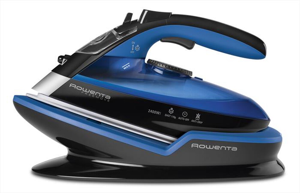 "ROWENTA - DE5010 Freemove Ferro da Stiro a Vapore Senza Filo-Blue & Black"