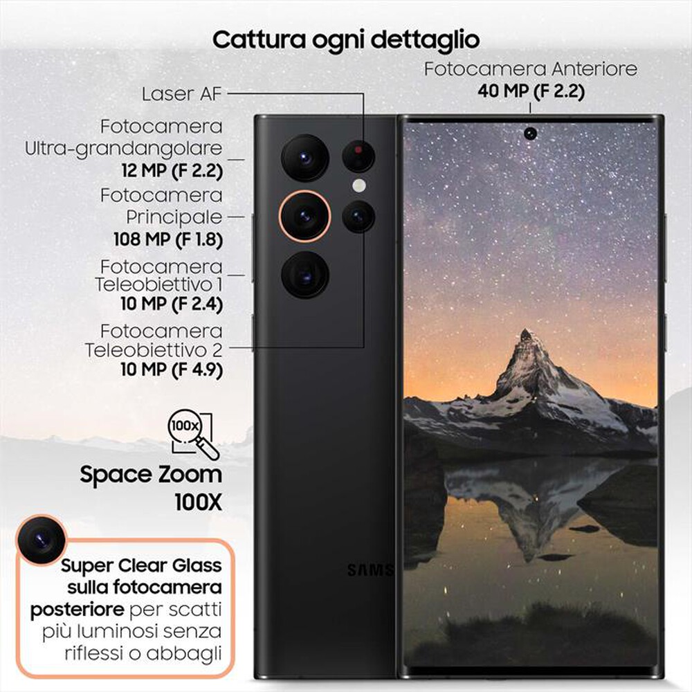"SAMSUNG - GALAXY S22 ULTRA 512GB-Phantom Black"
