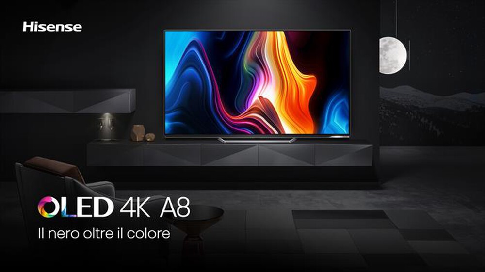 Immagine del prodotto HISENSE - Smart TV OLED 4K Ultra HD 55" 55A85G-Black