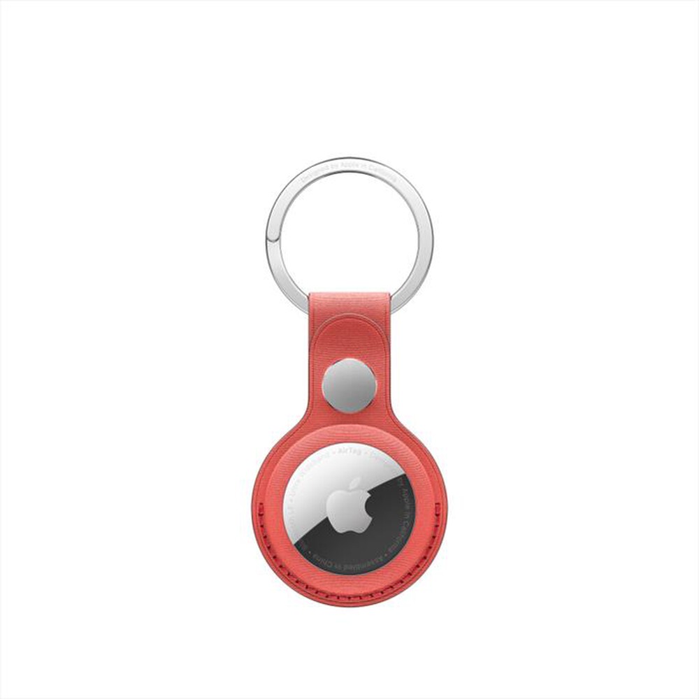 Immagine del prodotto APPLE - Portachiavi AirTag FineWoven - Coral-Corallo