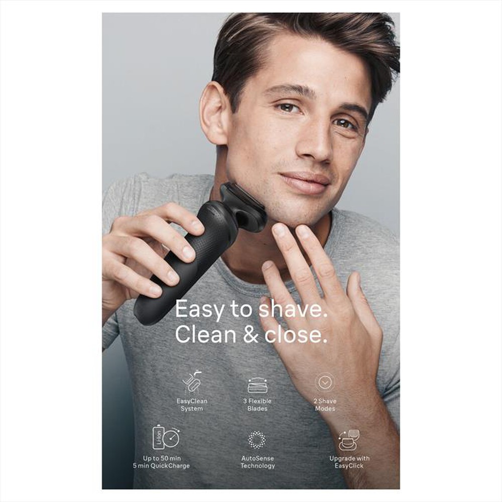 Immagine del prodotto BRAUN - Rasoio SERIES 5 52-N7200CC-NERO