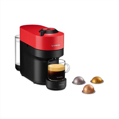 KRUPS - Macchina da caffè VERTUO POP XN9205K Nespresso-RED