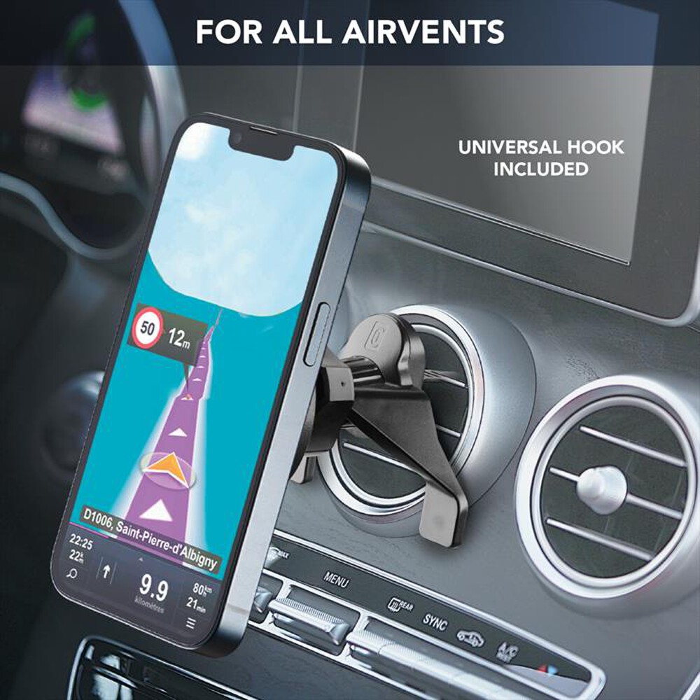 Immagine del prodotto CELLULARLINE - MAG QI2 WIRELESS HOLDER-Nero