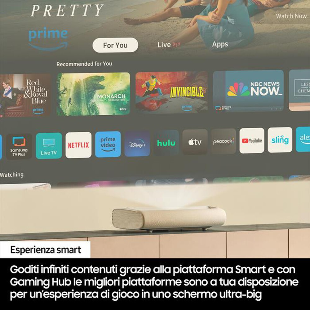 Immagine del prodotto SAMSUNG - Videoproiettore SP-LPU7DSAXXXE-WARM WHITE