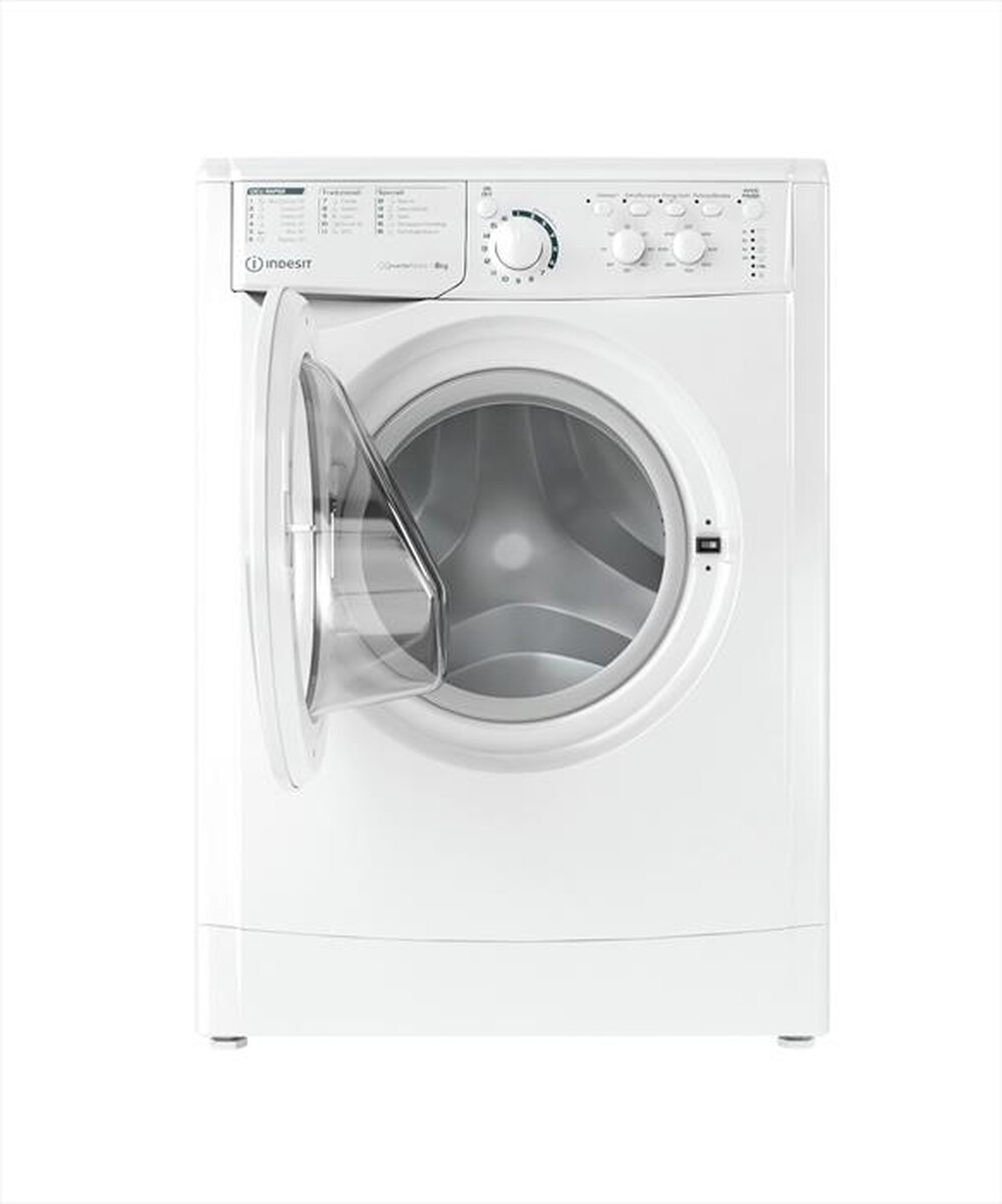 "INDESIT - Lavatrice EWC 81284 W IT 8 Kg Classe C-Bianco"