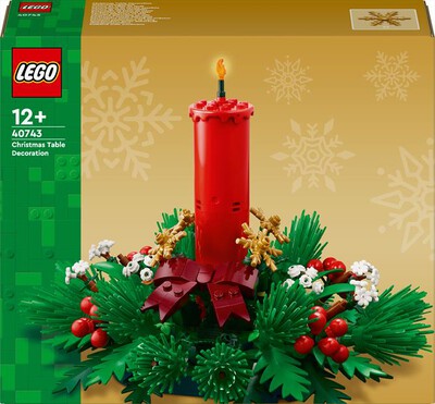 LEGO - 40743 DECORAZIONE DA TAVOLO NATALIZIA-,