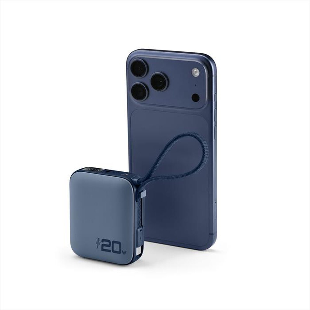 Immagine del prodotto CELLULARLINE - POWER BANK POCKET 10000 MAH 20W PORTA USB-C BLU-Blu
