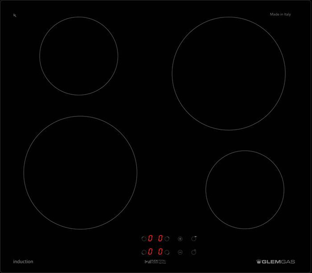 Immagine del prodotto GLEM GAS - Piano cottura induzione GTI640L 57,6 cm-nero