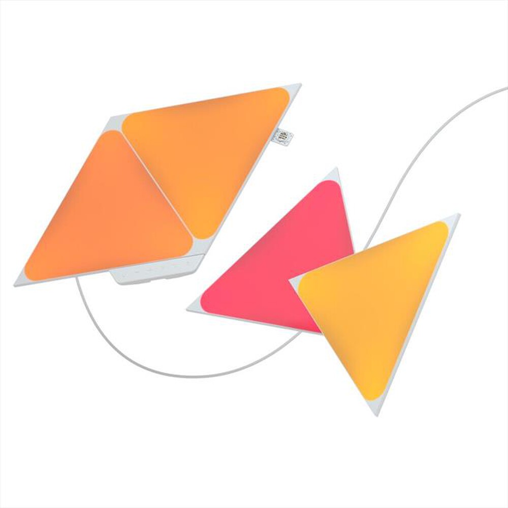 "NANOLEAF - SHAPES SMARTER KIT - 4 TRIANGOLI LUMINOSI-WHITE"