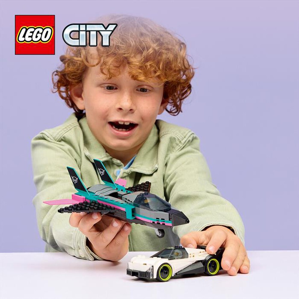 Immagine del prodotto LEGO - CITY Jet contro Auto sportiva - 60489