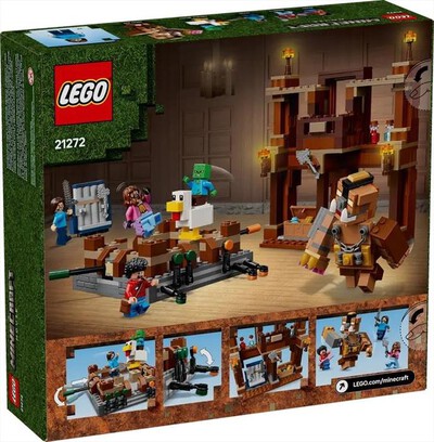 LEGO - MINECRAFT Magione foresta:ring combattimento-21272-Multicolore