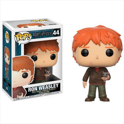 FUNKO - POP Harry Potter: HP - Ron Weasley w/ Scabbers