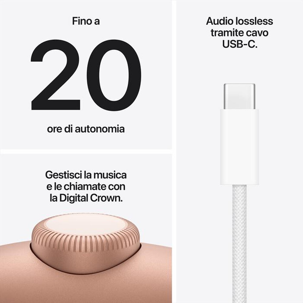 Immagine del prodotto APPLE - Cuffie wireless AIRPODS MAX2-Arancione