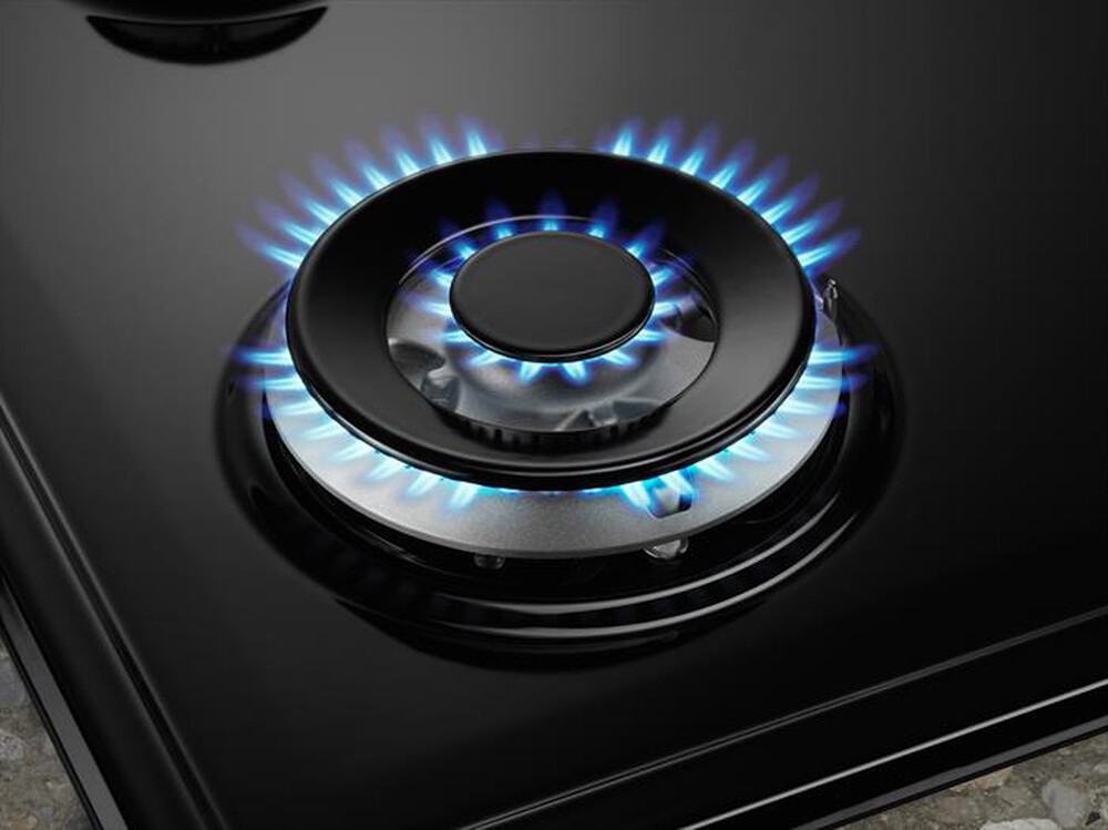 "ELECTROLUX - Piano cottura a gas EGG75372K 0cm-Nero/Gas on glass"