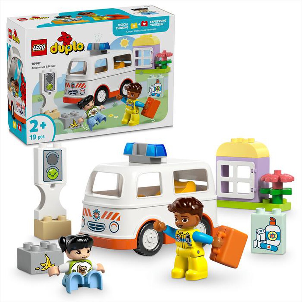 Immagine del prodotto LEGO - DUPLO Town Ambulanza e autista 10447