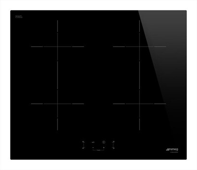 SMEG - Piano cottura induzione SIB2641D 60 cm-Nero/Vetro