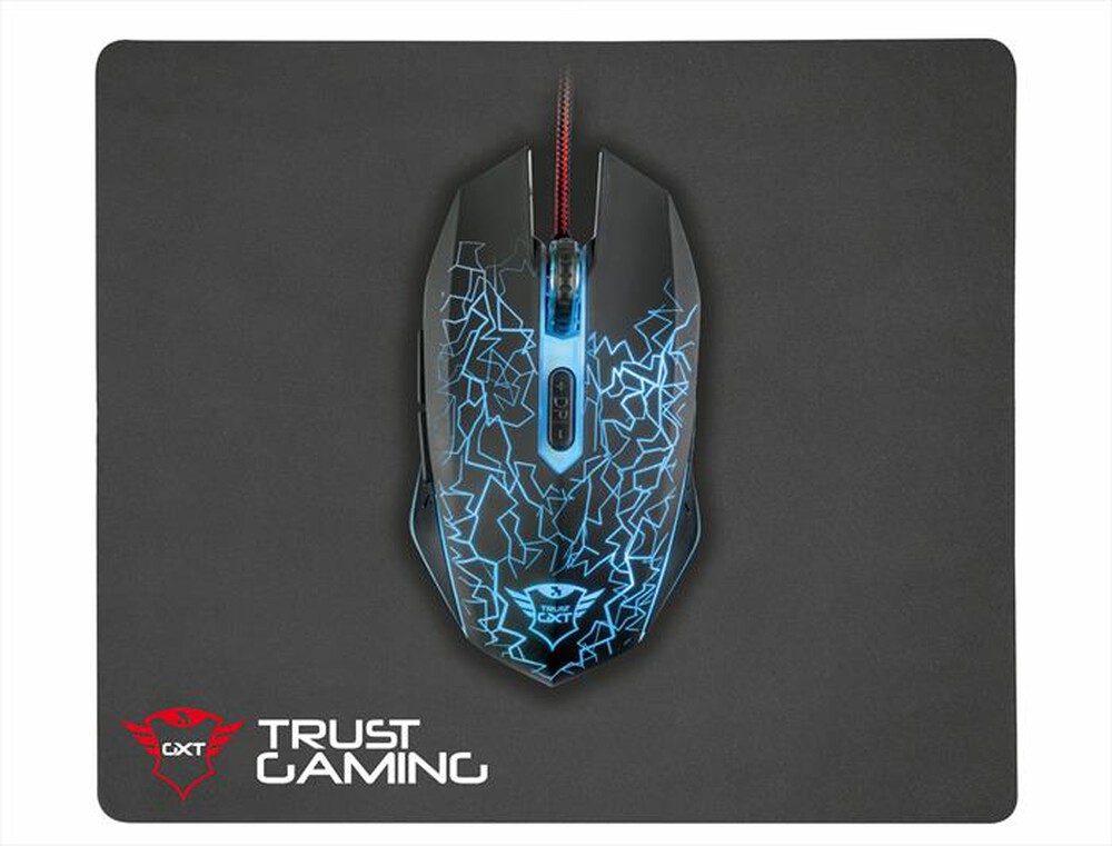 "TRUST - GXT783 GAME MSE & MSEPAD-Black"
