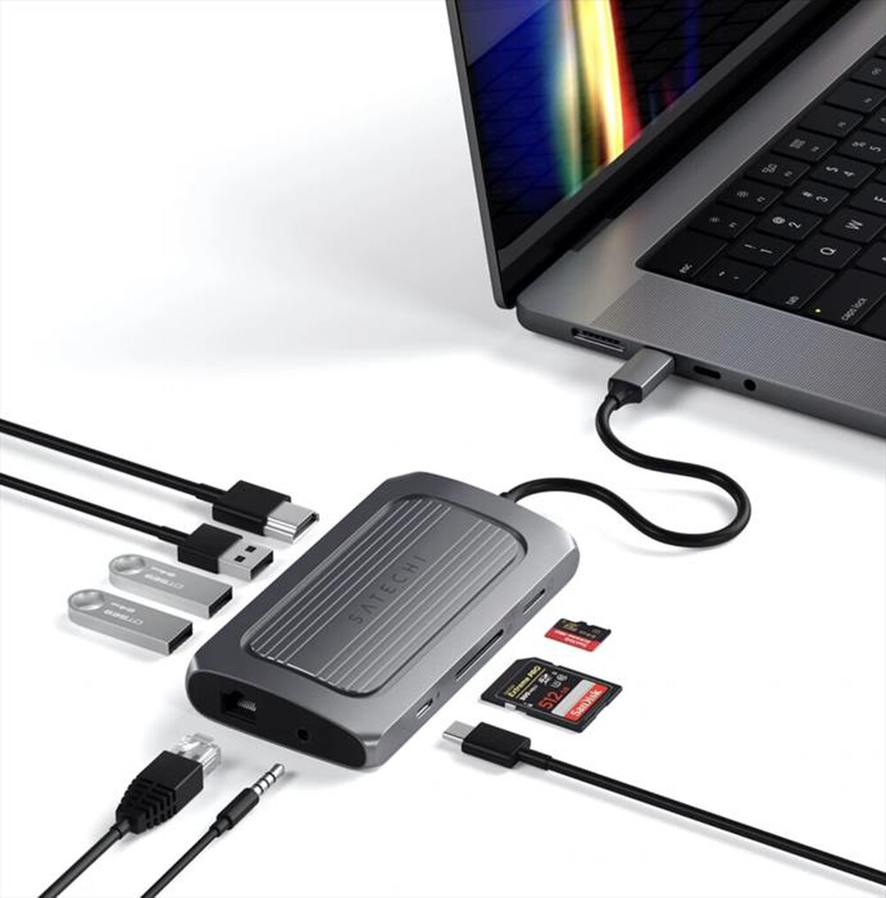 "SATECHI - USB4 MULTIPORT ADAP 8K"