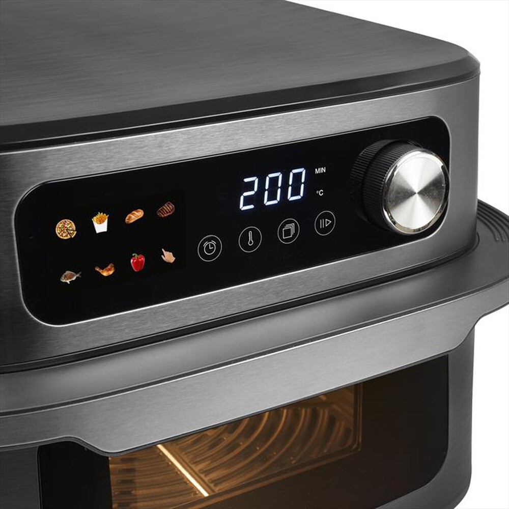 Immagine del prodotto PRINCESS - Aerofryer MaxiCrisp 10L 182480-Nero acciaio / Plastica Metall