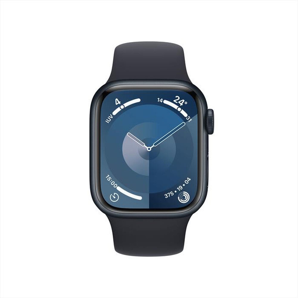 "APPLE - Watch Series 9 GPS + Cellular Cassa 41mm - M/L-Mezzanotte"