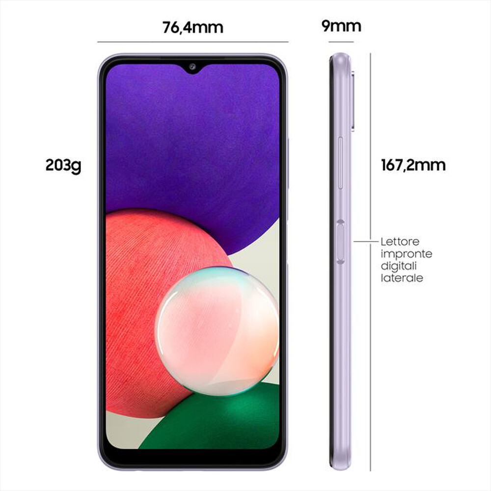 "SAMSUNG - GALAXY A22 5G-Light Violet"