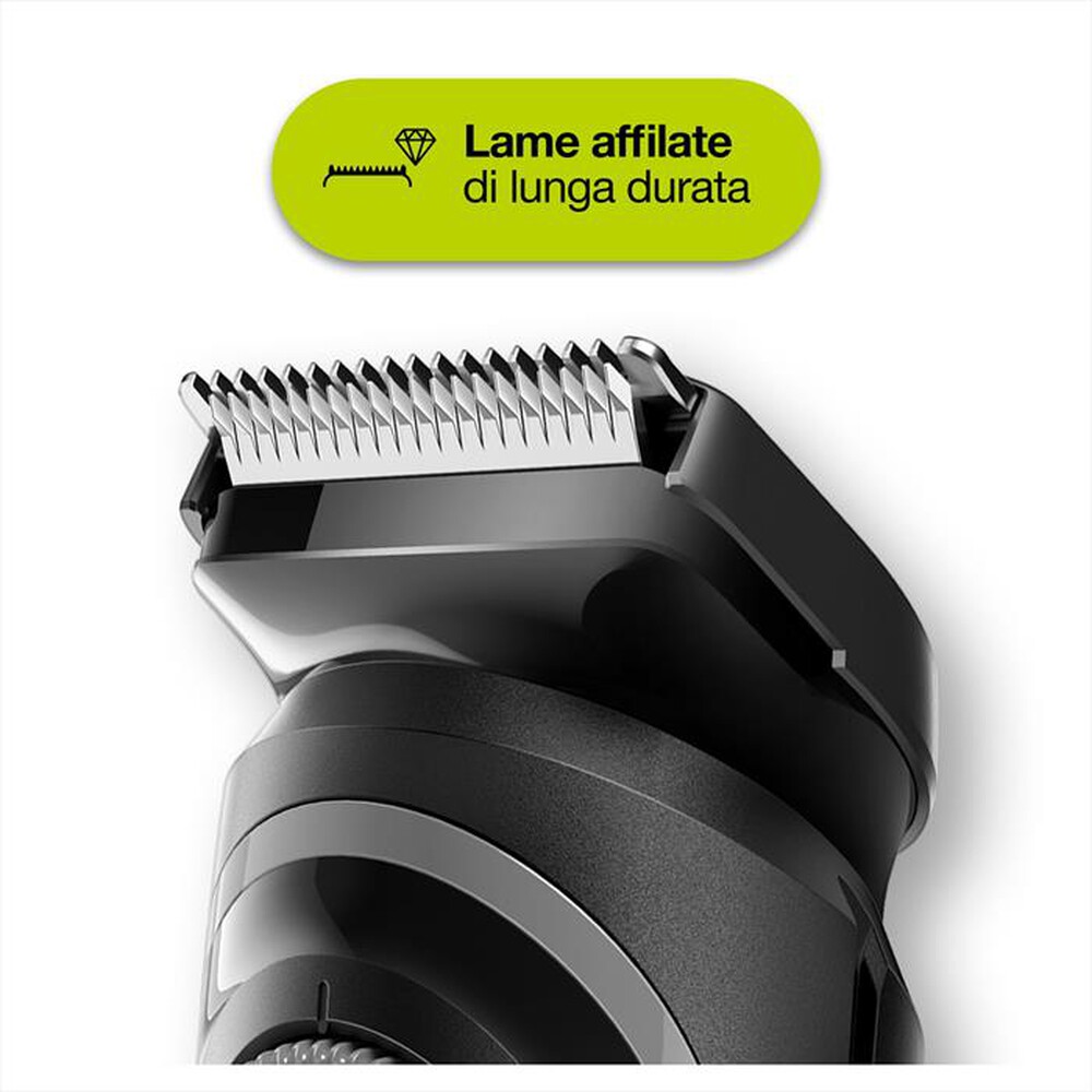 "BRAUN - Regolabarba BT3242-Nero/Grigio"