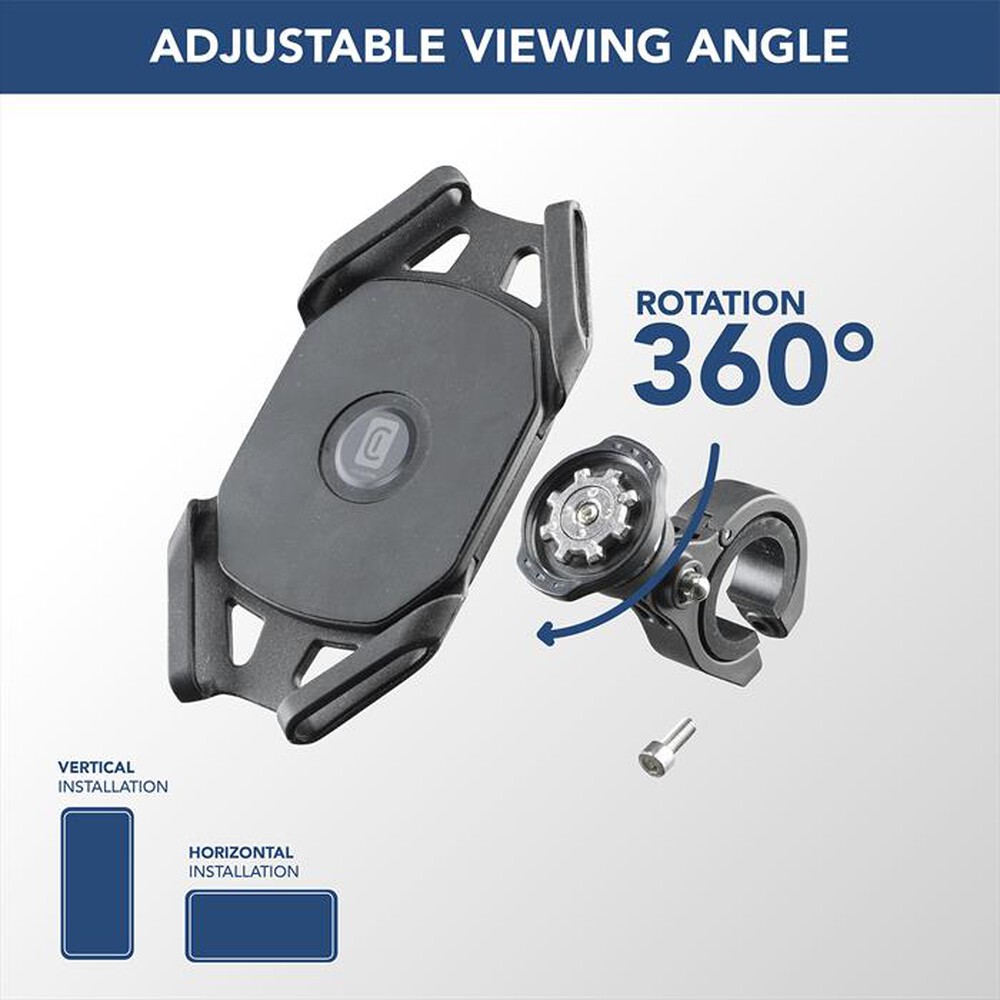 Immagine del prodotto CELLULARLINE - BIKEHOLDERPROK Supporto da manubrio universale-Nero