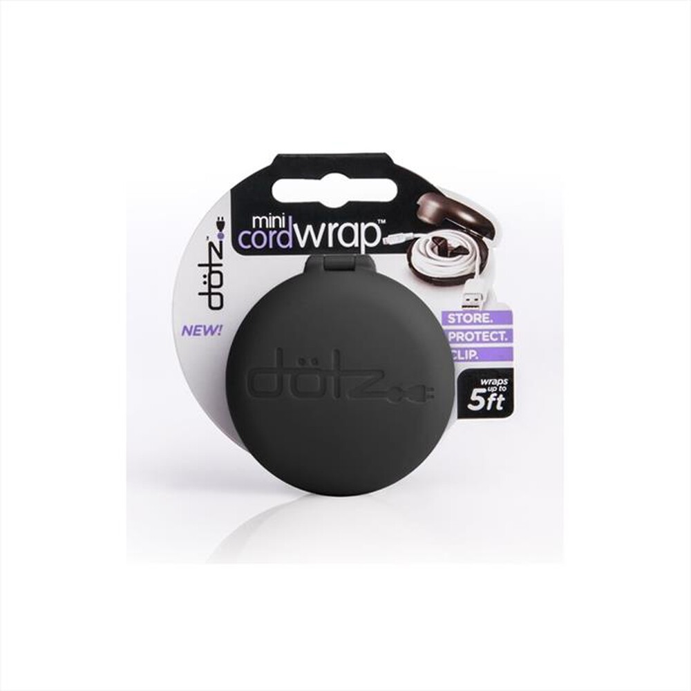 "DOTZ - Mini Cord Wrap-Nero"