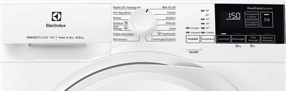 Immagine del prodotto ELECTROLUX - Lavasciuga 9KG+5KG EW7W295W-Bianco