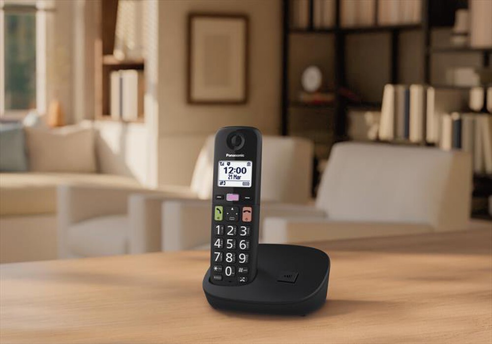 "PANASONIC - Cordless KX-TGU110EXB-Nero"
