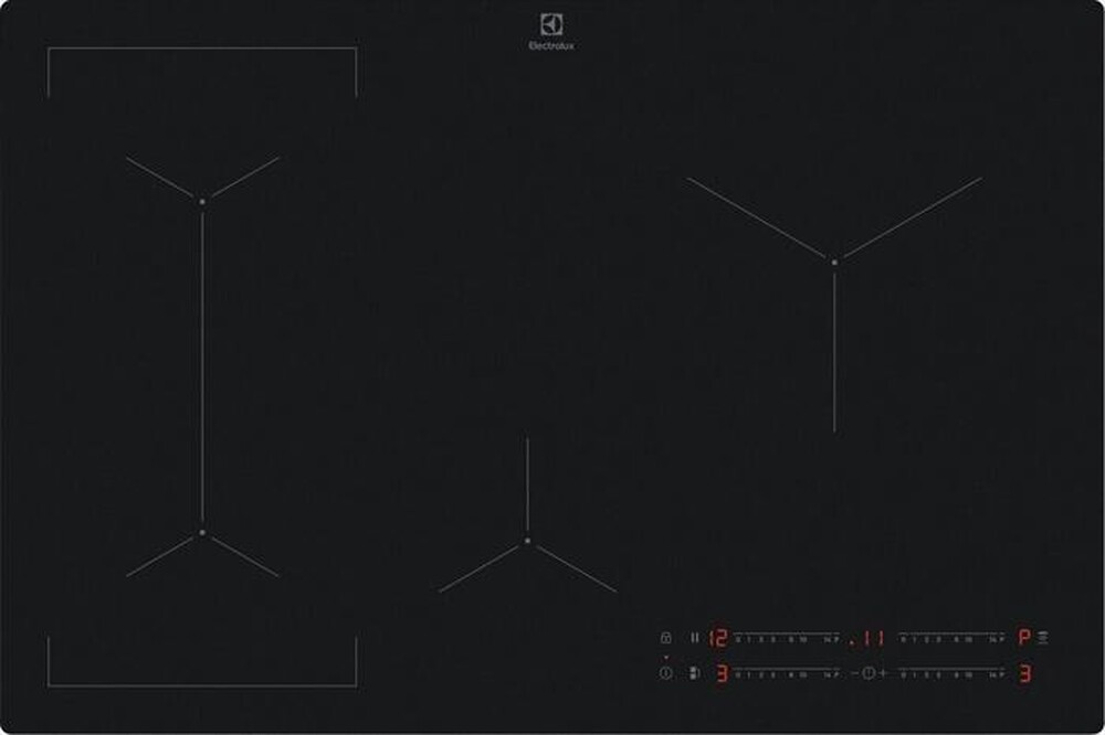 Immagine del prodotto ELECTROLUX - Piano cottura elettrico EIV83443CT 78cm-Nero opaco