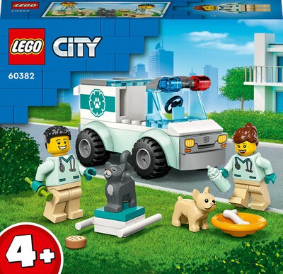 LEGO - CITY FURGONCINO DI SOCCORSO DEL VETERINARIO -60382