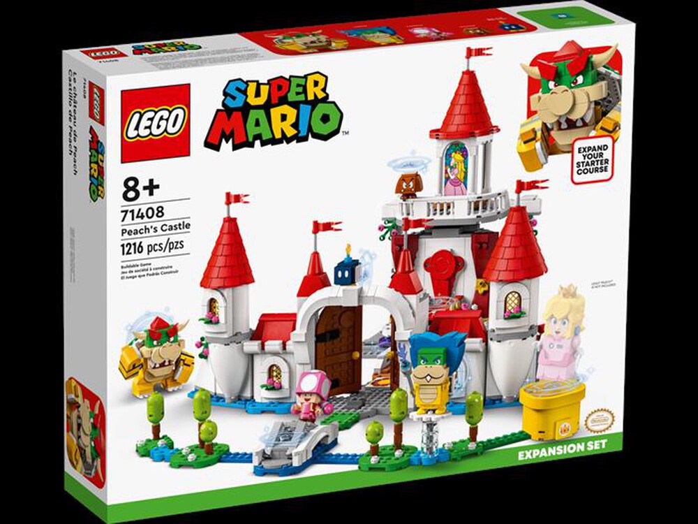 "LEGO - SUPER MARIO PACK ESPANSIONE CASTELLO PEACH - 71408"