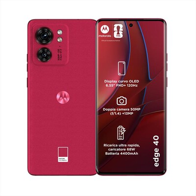MOTOROLA - Smartphone EDGE 40-Viva Magenta