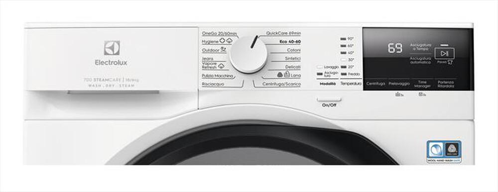 Immagine del prodotto ELECTROLUX - Lavasciuga EW7W2106G 10/6 Kg Classe D-Bianco