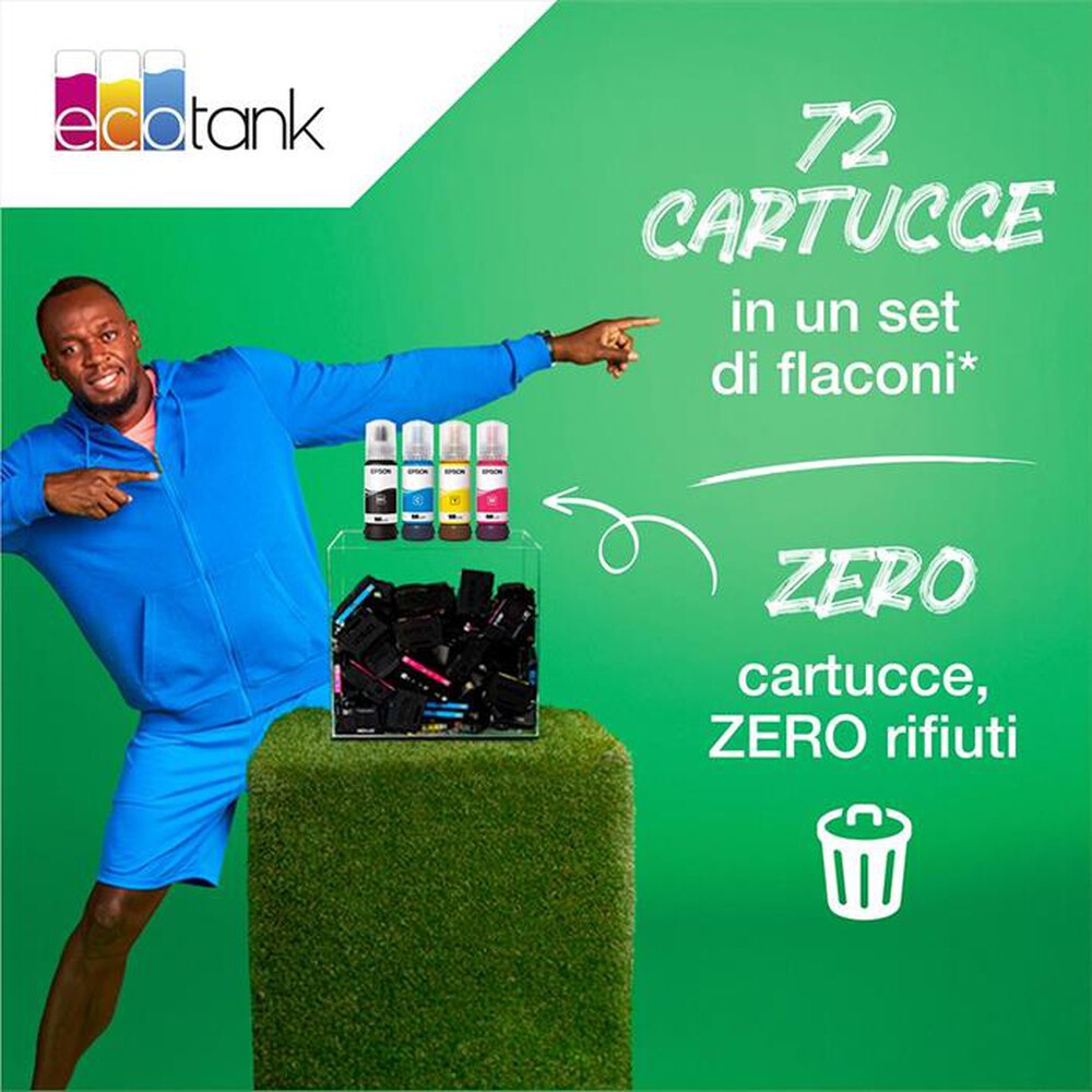 "EPSON - 104  FLACONE DI INCHIOSTRO ECOTANK T00P1 NERO-Nero"