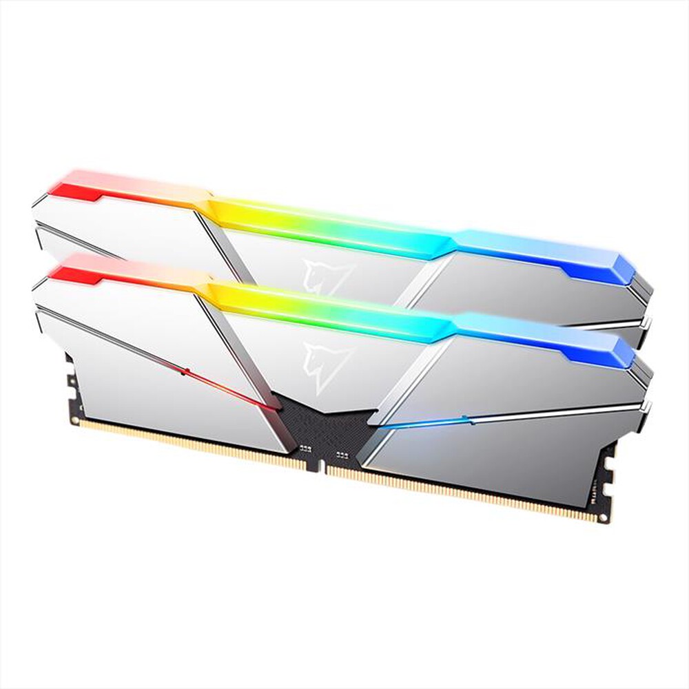 Immagine del prodotto NETAC - SHADOW RGB DDR5-4800 32GB (16GB X 2) C40 SILVER U--NERO