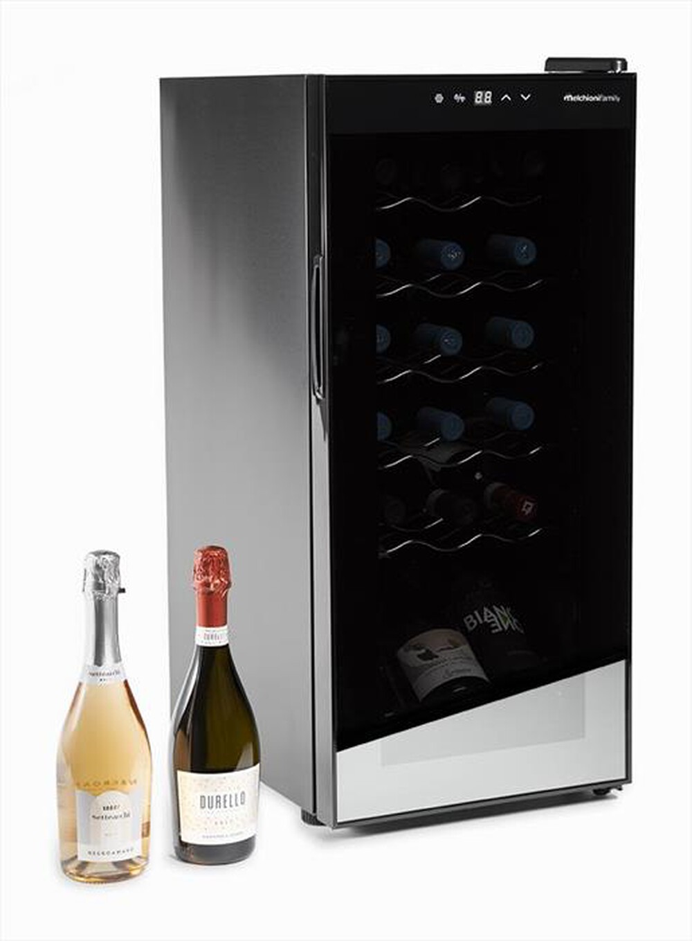 "MELCHIONI FAMILY - Cantinetta VERMENTINO 18 C Classe G 18 bottiglie-nero"