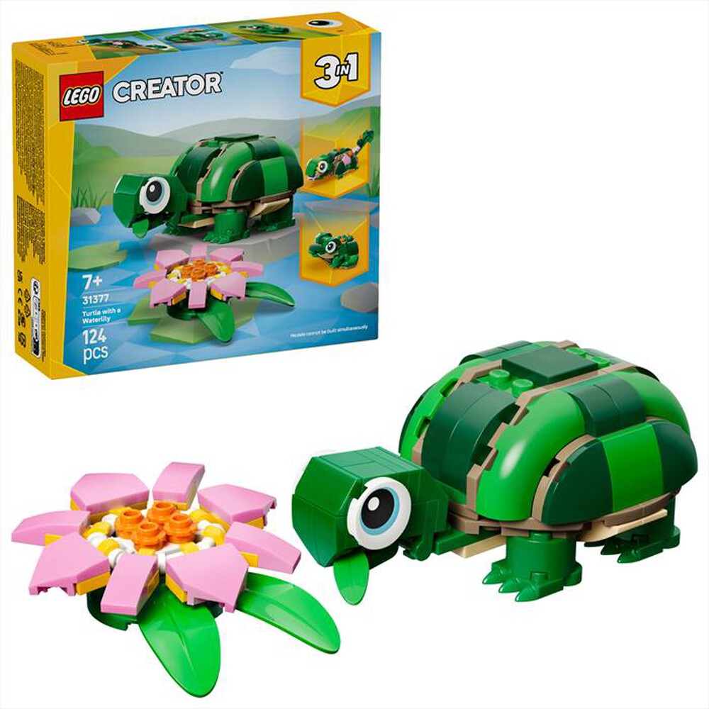 Immagine del prodotto LEGO - CREATOR 3IN1 Tartaruga con fiore di ninfea - 31377