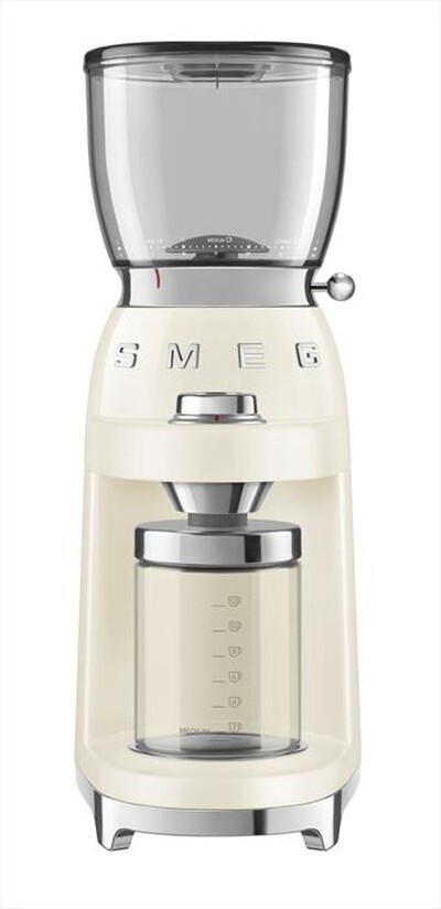 SMEG - Macinacaff&egrave; 50's Style &ndash; CGF01CREU-Panna