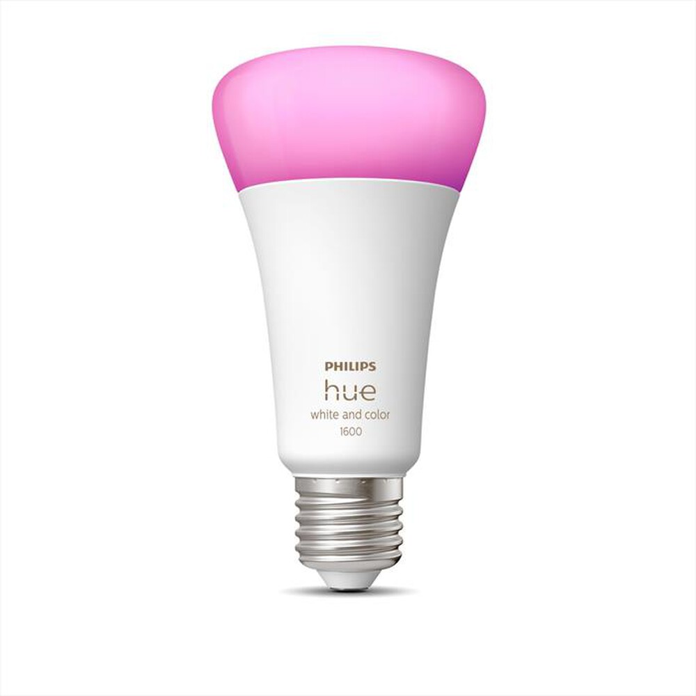 "PHILIPS - HUE WHITE AND COLOR AMBIANCE LAMPADINA E27 15W-Bianco"