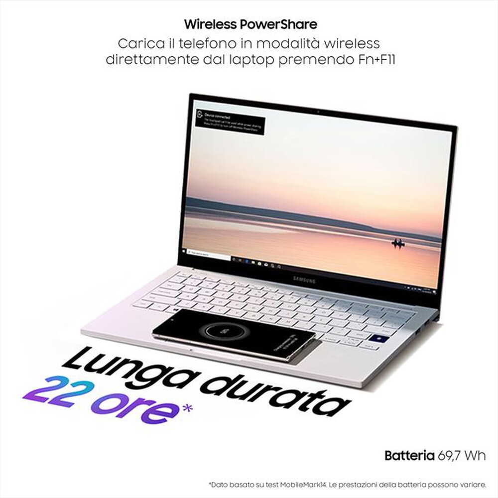 "SAMSUNG - GALAXY BOOK ION-Silver"