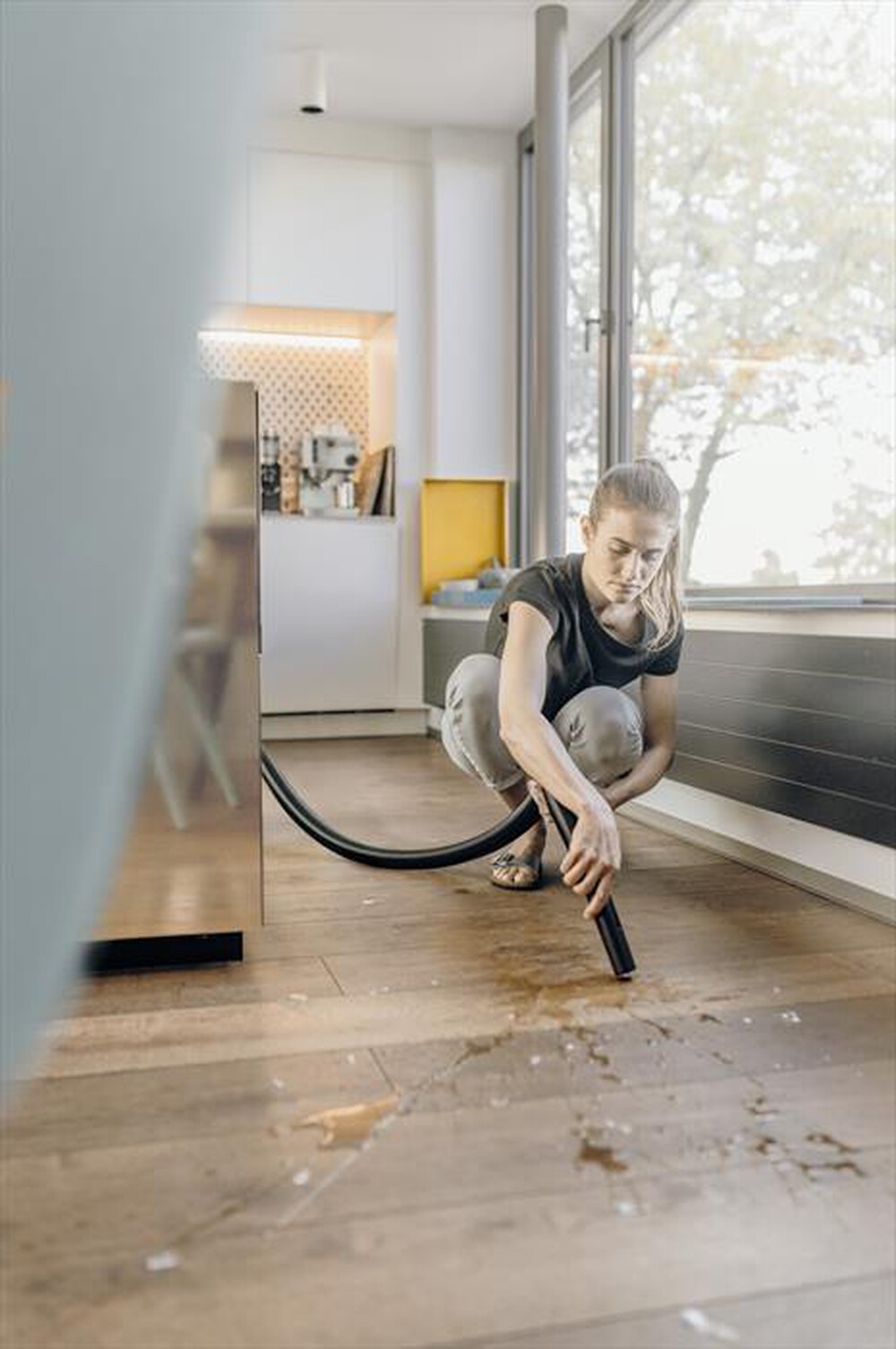 KARCHER - Bidone aspirapolvere KWD1WV12218-Giallo