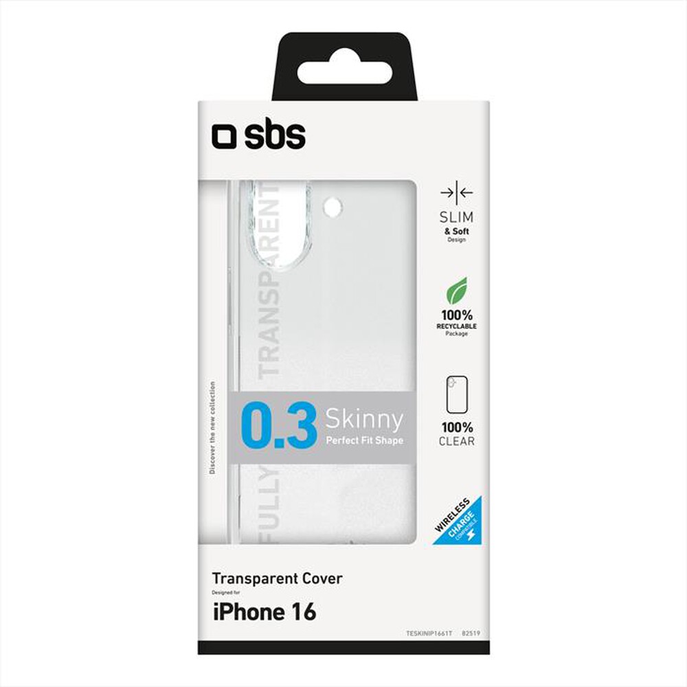 Immagine del prodotto SBS - Cover TESKINIP1661T iPhone 16