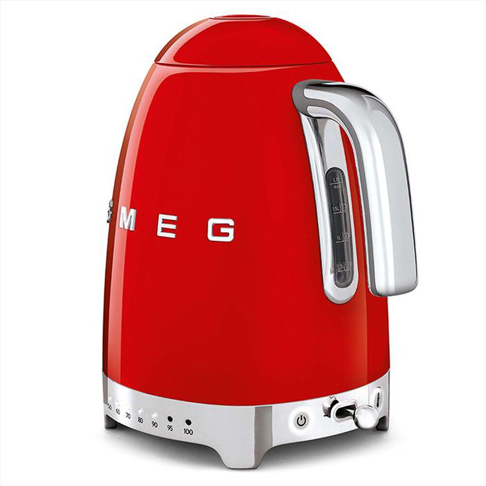 "SMEG - Bollitore a più Temperature 50's Style – KLF04RDEU-ROSSO"