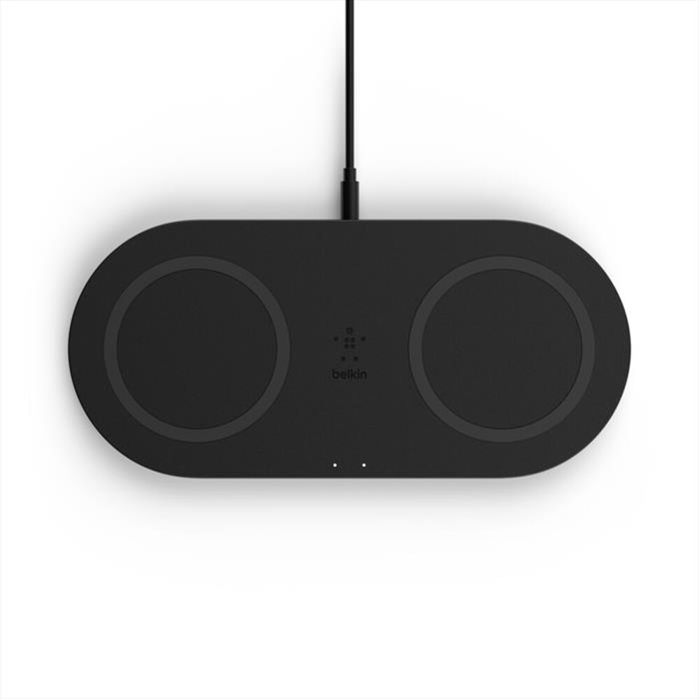 "BELKIN - TAPPETINO DI RICARICA WIRELESS DOPPIO 2 X 10W - NE-nero"